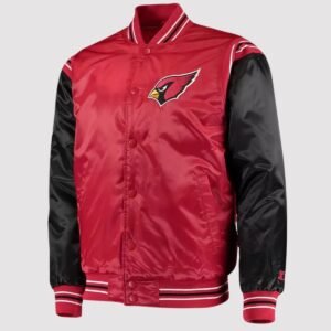 Arizona Cardinals Enforcer Satin Jacket