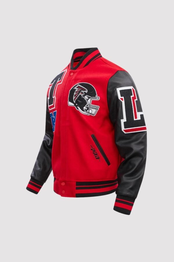 Atlanta Falcons Pro Standard Mash Up Varsity Jacket - Image 2