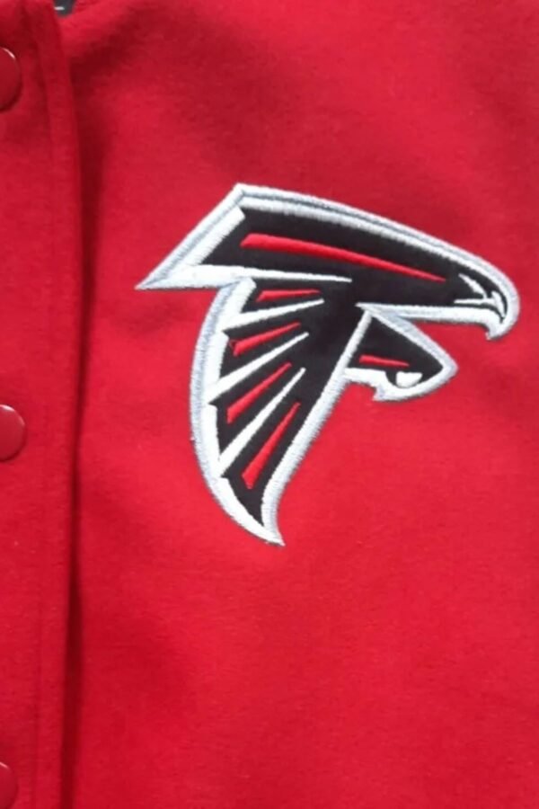 Atlanta Falcons Red/White Varsity Jacket