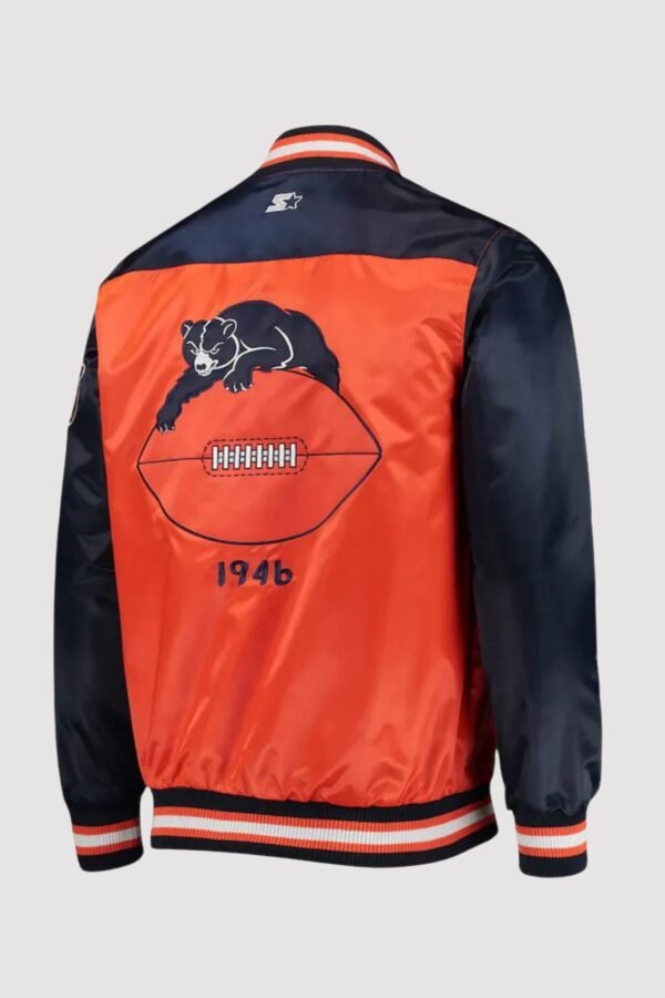 Chicago Bears The Tradition II Team Full-Snap Varsity Jacket