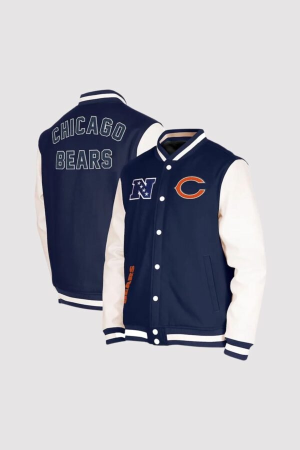 Chicago Bears Third Down Varsity Jacket