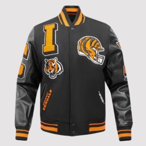 Cincinnati Bengals Mashup Varsity Jacket