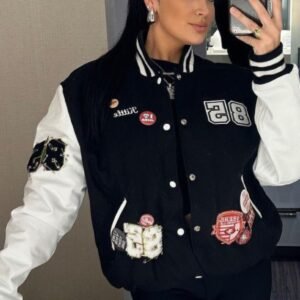 Claire Kittle San Francisco 49ers Varsity Jacket