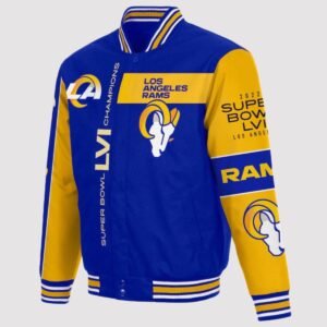 Los Angeles Rams Super Bowl Champions Varsity Jacket