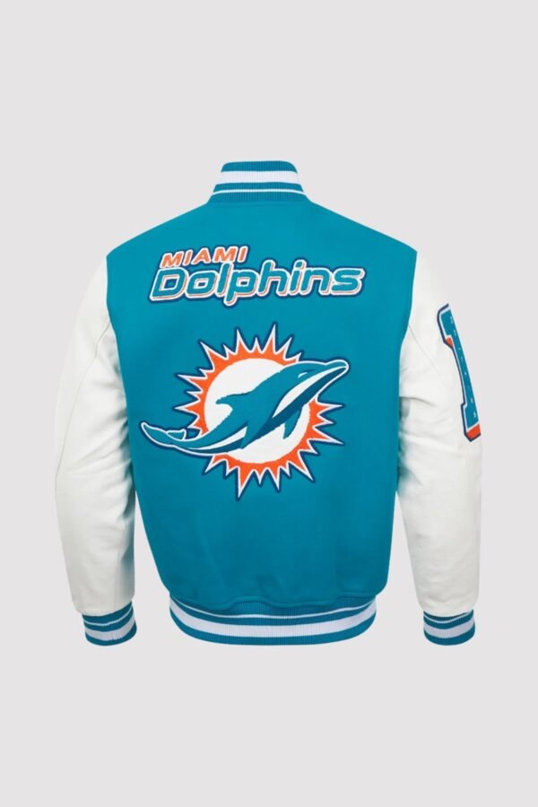 Miami Dolphins Pro Standard Mashup Varsity Jacket