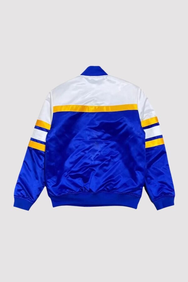 NFL Los Angeles Rams Special Script Satin Varsity Jacket