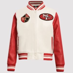 San Francisco 49ers Retro Classic Wool Varsity Jacket