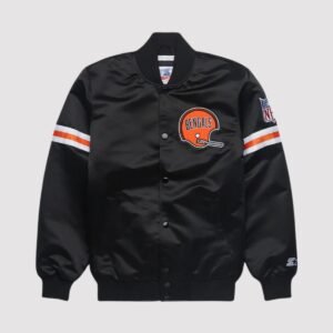 Starter Cincinnati Bengals Heavyweight Satin Varsity Jacket