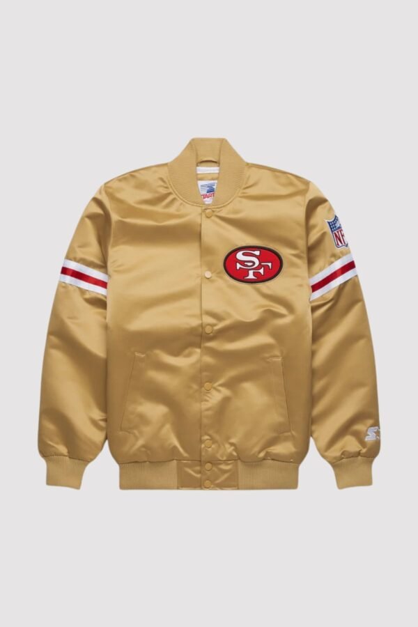 Starter San Francisco 49ers Heavyweight Satin Jacket