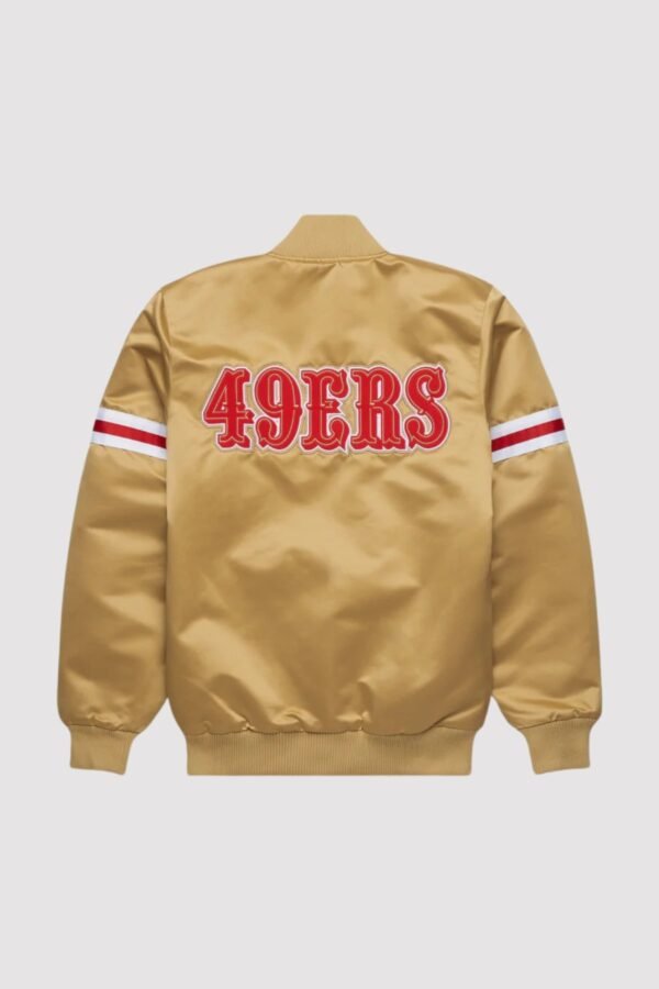 Starter San Francisco 49ers Heavyweight Satin Jacket