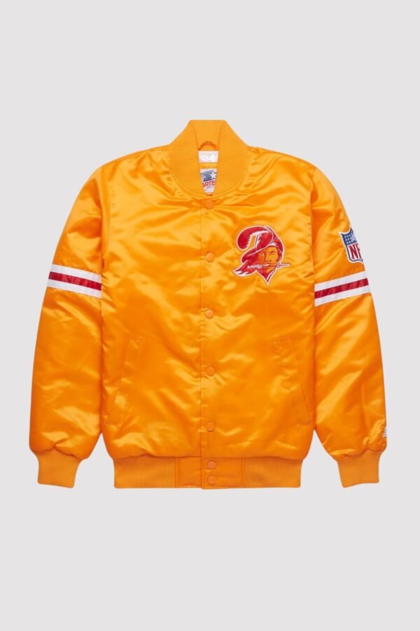 Tampa Bay Buccaneers Orange Satin Jacket